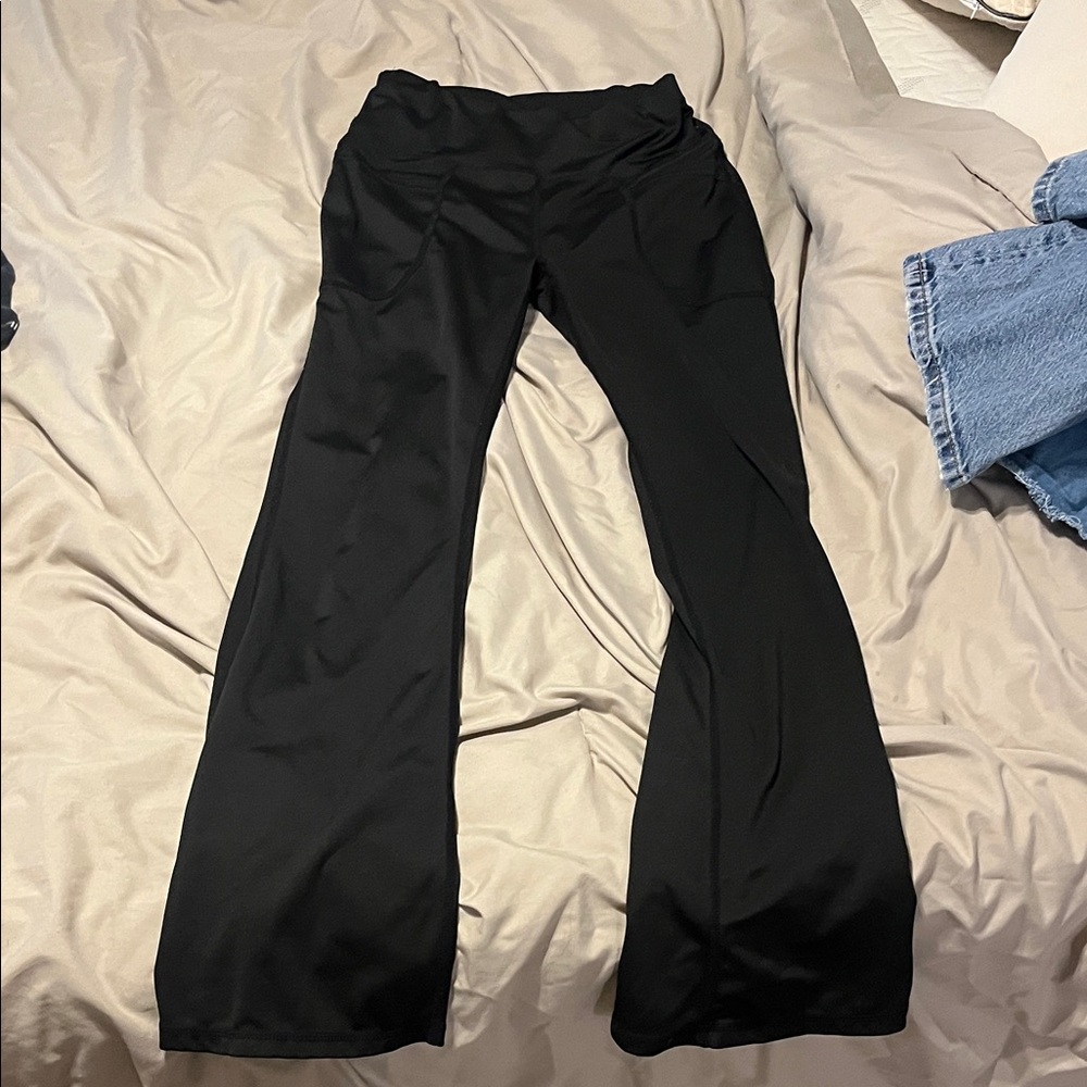 Black Wide-Leg Pants